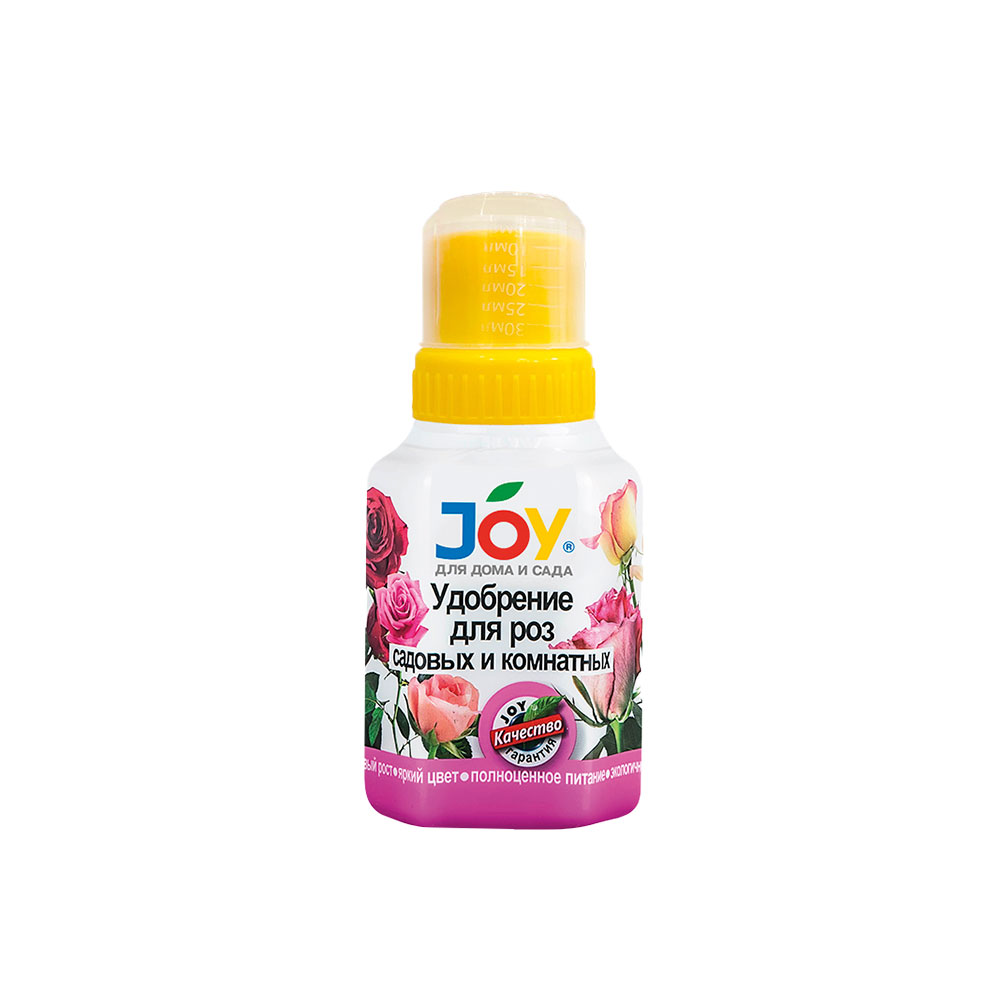 картинка Жидкое удобрение "Для роз садовых и комнатных" JOY 0,25л (24 шт/кор)  от JOY