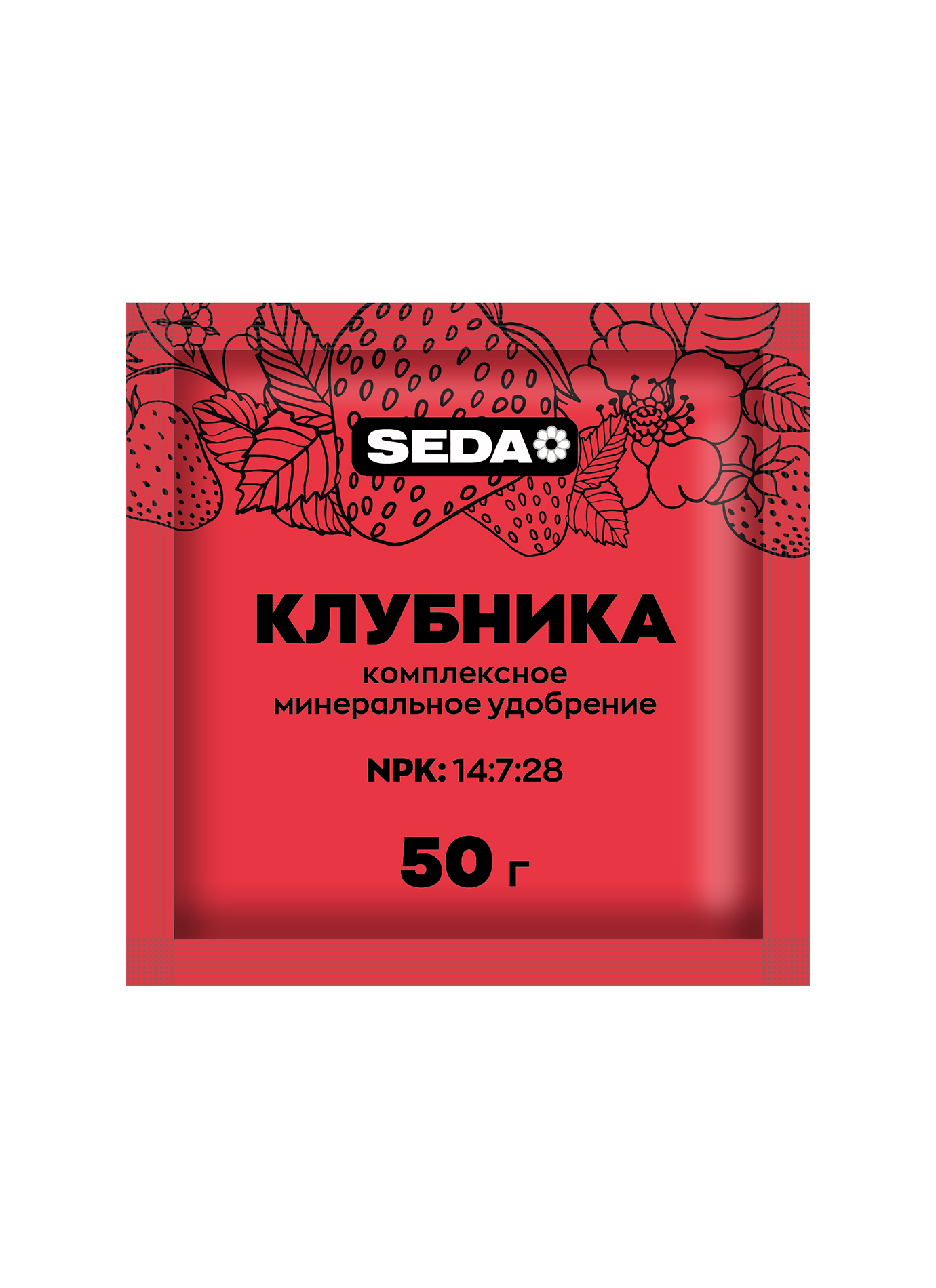 картинка Удобрение "Клубника,земляника" SEDA, 50г от JOY