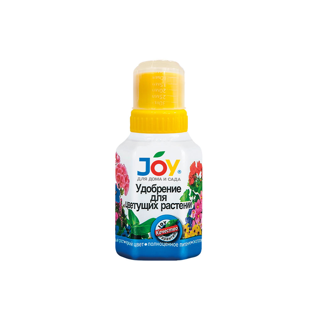 картинка Жидкое удобрение "Для цветущих растений" JOY 0,25л (24 шт/кор)  от JOY