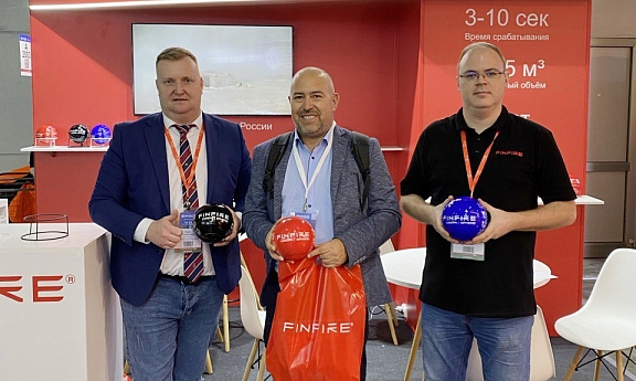 Фотография - FINFIRE на международной выставке Securika